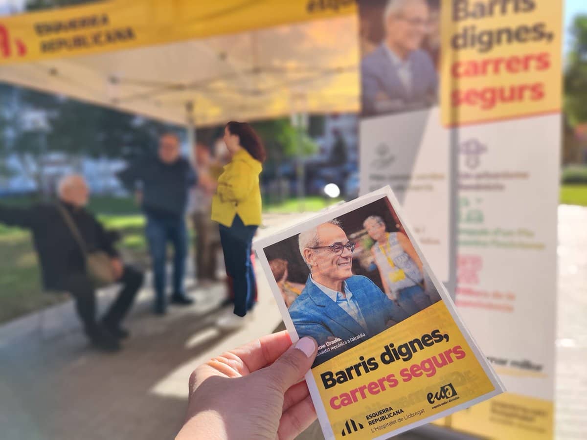 Esquerra Republicana posa en marxa la campanya 'Barris dignes, carrers segurs'